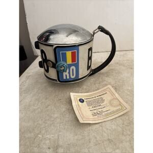 Littlearth Little Earth Romania License Plate Metal Barrel Purse W/COA-EEUC